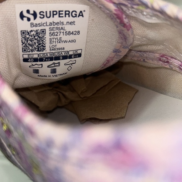 Superga x LoveShackFancy Ditsy Floral Print Canvas Sneaker - Picture 11 of 12
